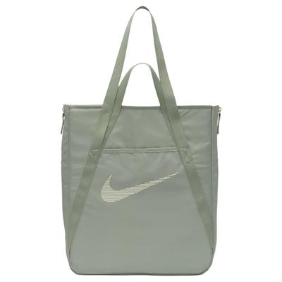 Nike Тканевая сумка-тоут, сумка для покупок, сумка через плечо, сумочка, обычная, унисекс, цвет горизонтально-зеленый и морской волны, повседневная, DR7217-370