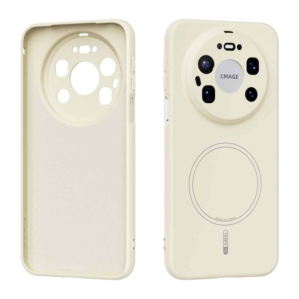 Совместимый с Huawei Mate 80 Pro Max, этот магнитный чехол из жидкого силикона с ощущением кожи обеспечивает защиту от падений.