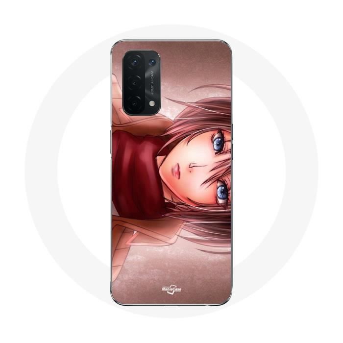 Case for Oppo A54 5G Mikasa Ackerman Attack On Titan Anime Japanese Series