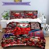 3pcs Duvet Cover Set (1*Duvet Cover + 2*Pillowcase, Without Core),Football team.C Print Bedding Set, Bedroom Decor, All‑Season, Birthday Gift