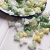 10 шт./Лот Смешанные Бусины Лэмпворк Бабочки Стеклянные Бусины с Глазурью Для Изготовления Ювелирных Изделий Фурнитура DIY Браслет Серьги Заколка для Волос Аксессуары