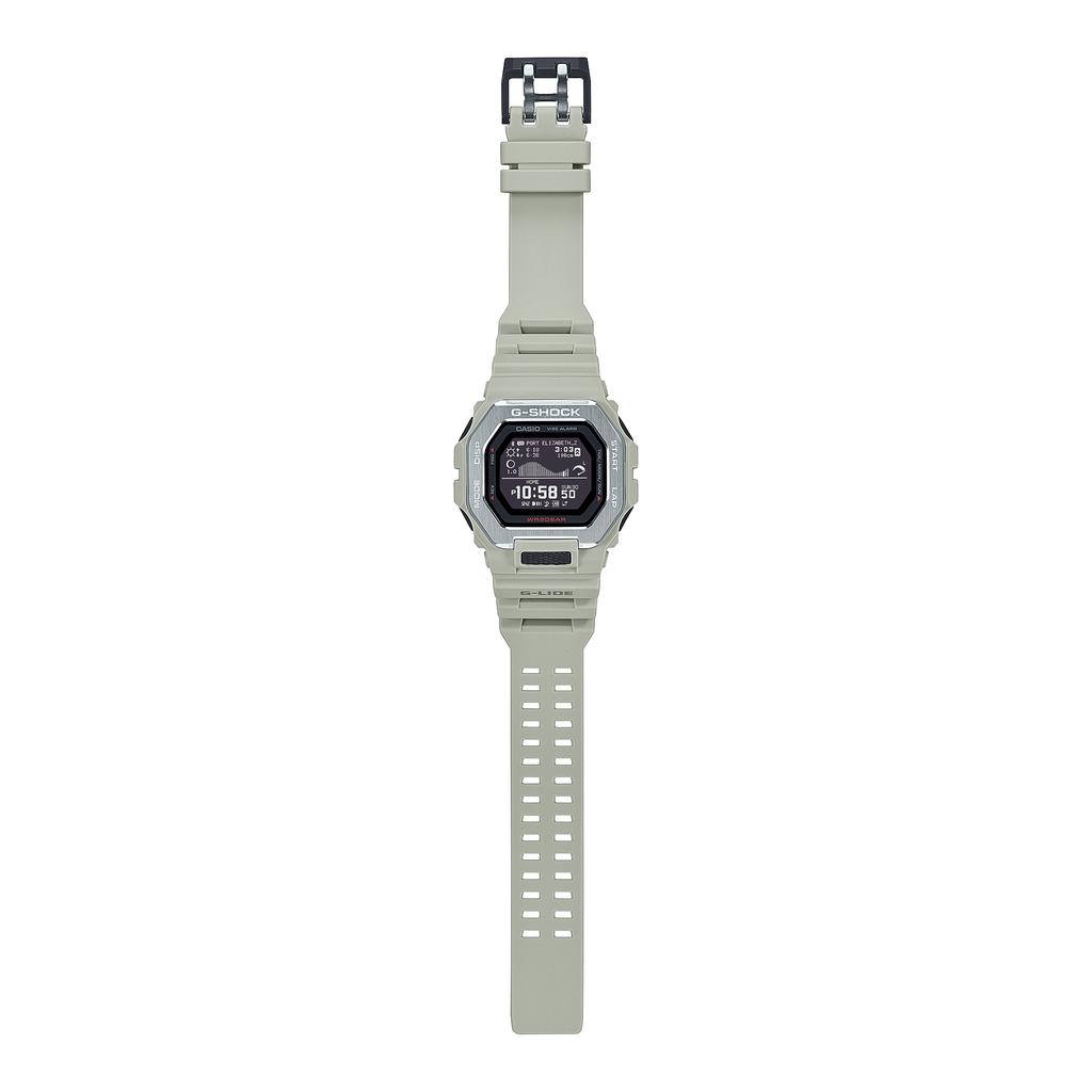 Casio Мужские часы G-SHOCK из нержавеющей стали, водонепроницаемость 200 м, цифровые, ударопрочные, кварцевые, GBX-100-8