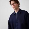 Gap Унисекс Толстовка с вышивкой логотипа и молнией на половину