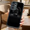 Phone Case: 2D flat, suitable for Samsung Galaxy A34 A35 M05 M06 S20 S22 S21 FE Plus 5G protective case, black plush bunny, perfect Christmas and Hall