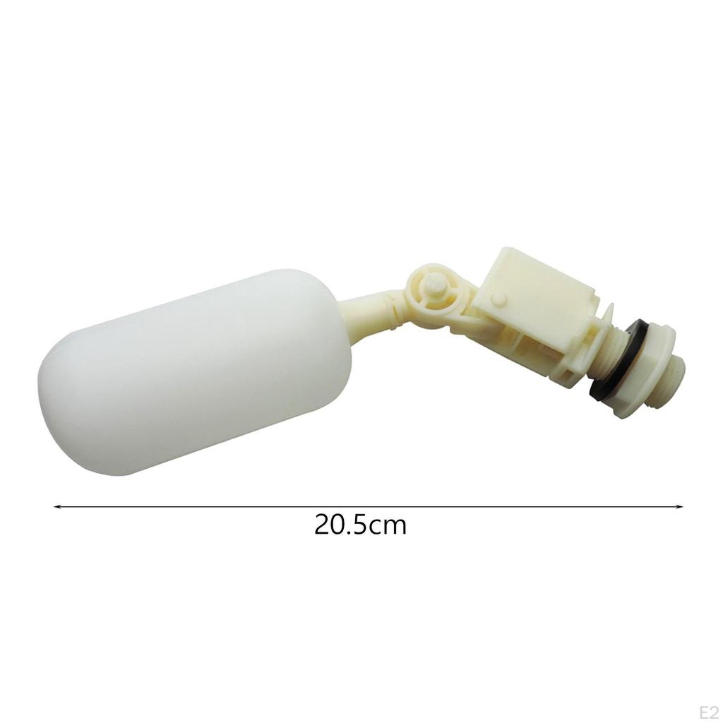 Поплавковый шаровой клапан для воды 1/2 дюйма с фильтром с регулируемым рычагом, для желобного резервуара