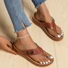 New Summer Slipper Non-Slip Cool Flip Flops Comfy Orthopedic Sandals Beach Slippers Peep Toe Sandalias for Woman Slides