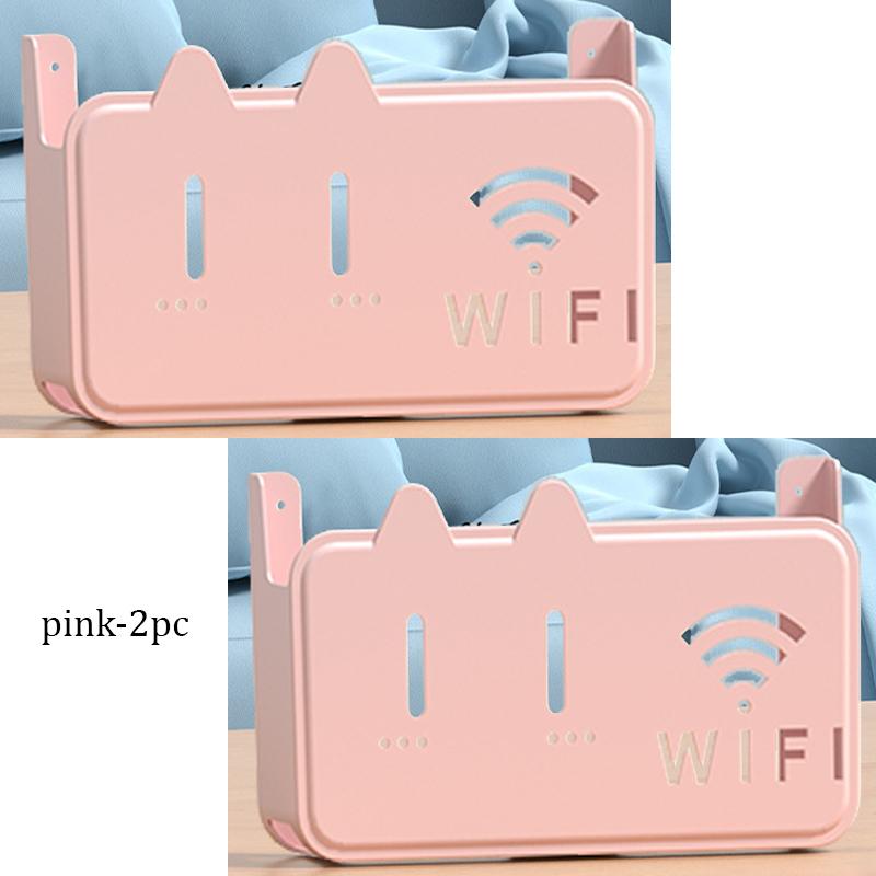 Настенный беспроводной ящик для хранения WiFi с полым дизайном, не требующий перфорации, стеллажи для хранения маршрутизаторов, телевизионные приставки для гостиной