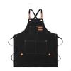 Холщовый фартук нагрудник для кухни шеф-повара для взрослых салон барбекю мужчины ресторан