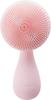 Очистите свои поры! Электрическая щетка для очищения лица Faclea, звуковая, магнитная, водонепроницаемая и бережная к коже, с силиконом растительного происхождения (Хлопок розовый)