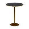 Round High Table Ø 60 Cm Rome Bistro Black