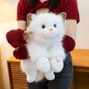 Милая успокаивающая плюшевая игрушка-кошка для детей - Мягкий котенок, компаньон для сна и подарок