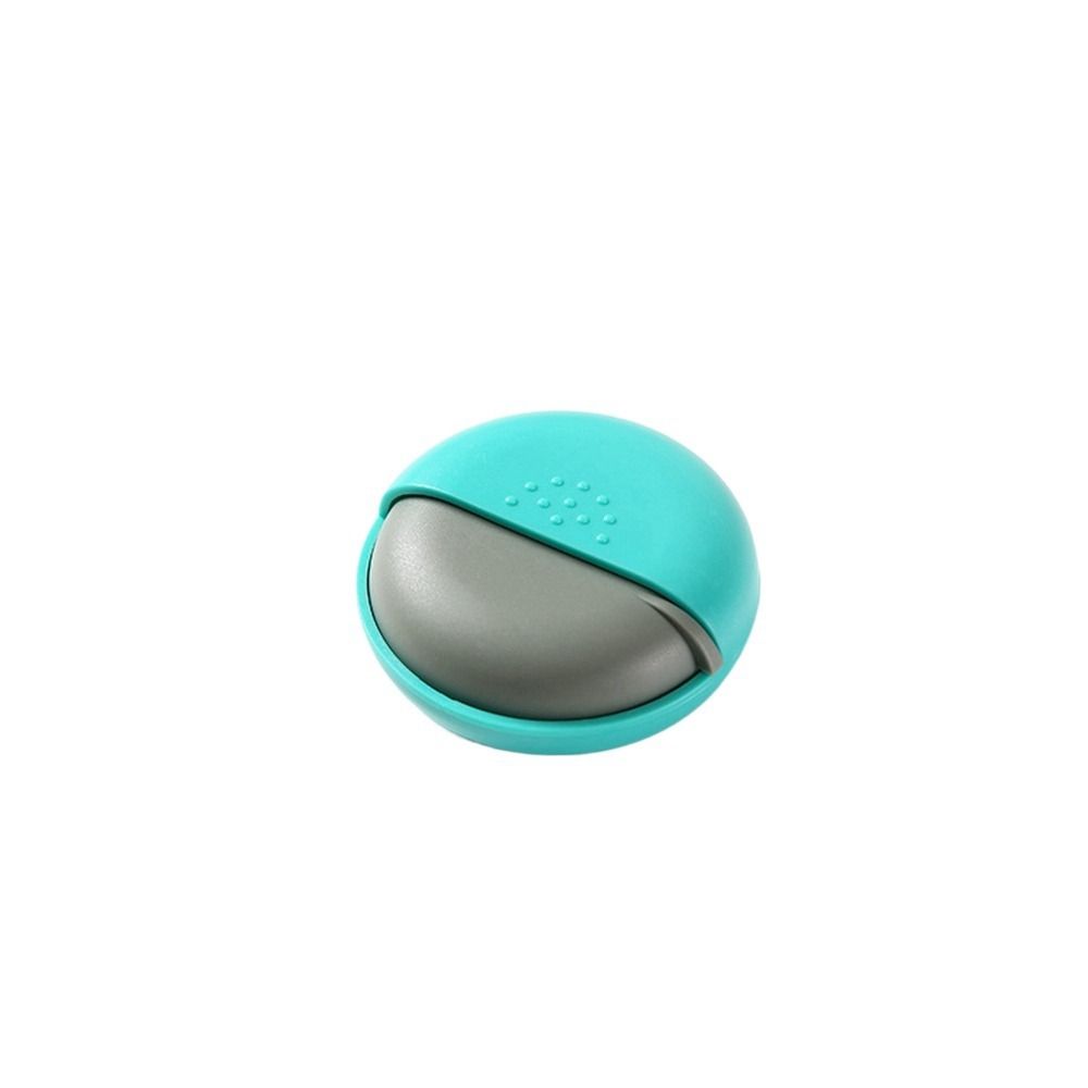 Mini Spin Pill Organizer Sealed Pill Container Creative Round Rotating Pill Box  for Travel