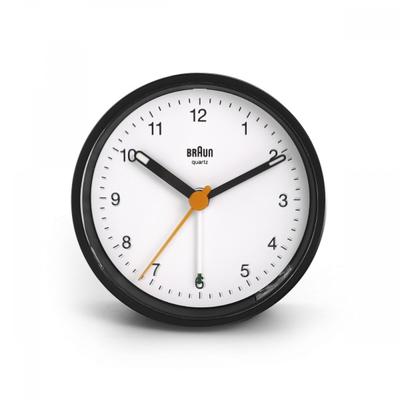 Часы Braun Bc12bw Classic Crescendo Alarm с низким уровнем шума для общественных мест