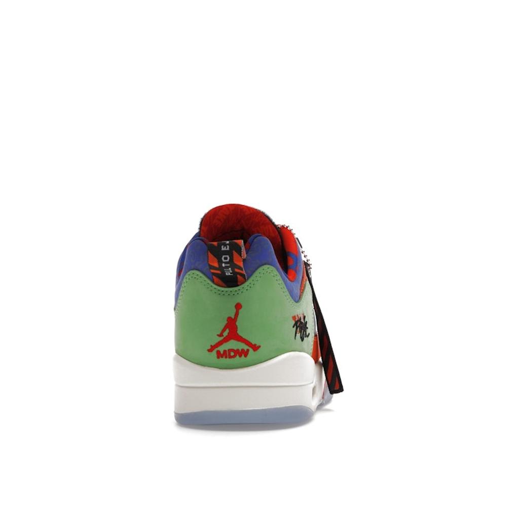 Air Jordan 5 Retro Low Doernbecher 2022 Кроссовки унисекс разноцветные Hyper-Royal Safety-оранжевые DR6287-486