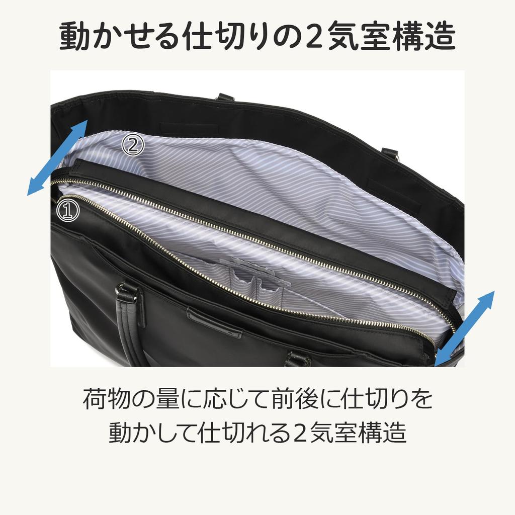 Ace Gene Flomo Tote Fits B4 Two 68812 Bag, Size, 14-inch PC, Compartments, No.