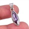 Natural Alexandrite Gemstone 925 Solid Sterling Silver Gift Pendant 1.25" H1c39
