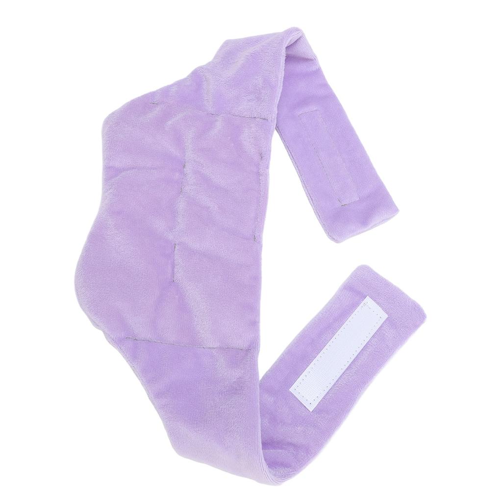 Sleeping Eye Cover Soft Comfortable Weighted Eye Cover Hook and   Fastener Closure for Nighttime