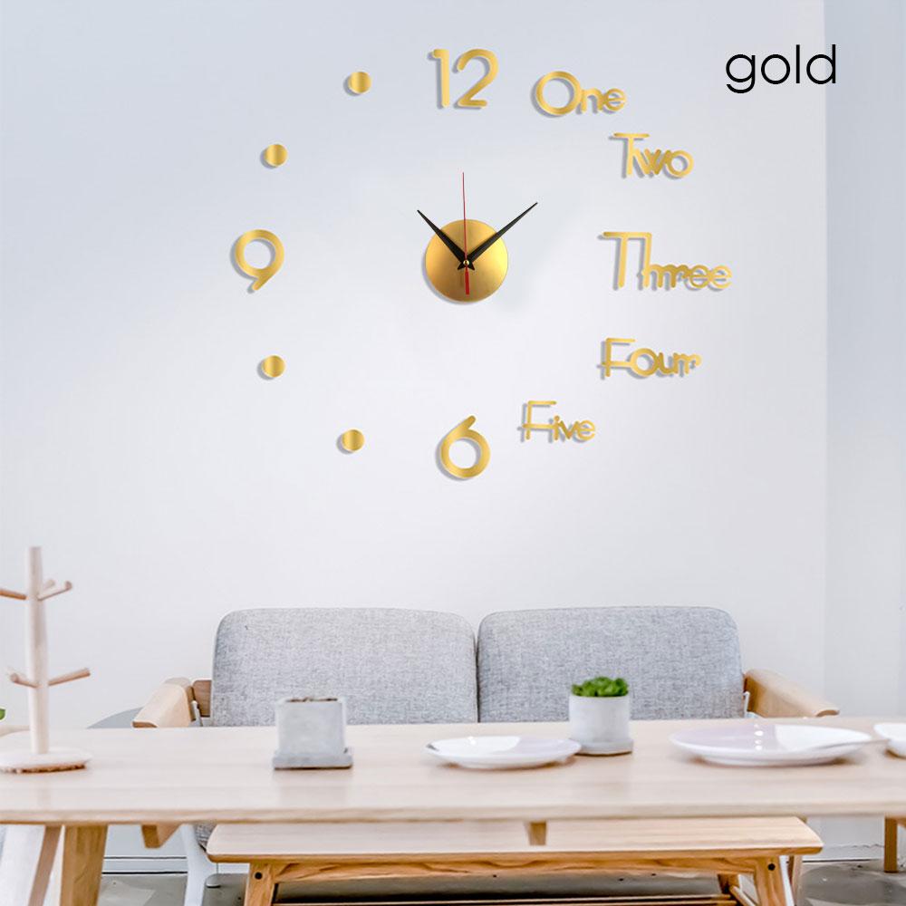 3D светящиеся настенные часы, зеркальные настенные наклейки, креативные часы «сделай сам», съемные художественные наклейки, домашний декор, кварцевая игла для гостиной, хит продаж