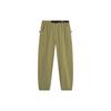 Li Ning Cool UV Resistant Quick Dry Casual Knitted Sports Pants Men Bottoms Brown AYKU611-1