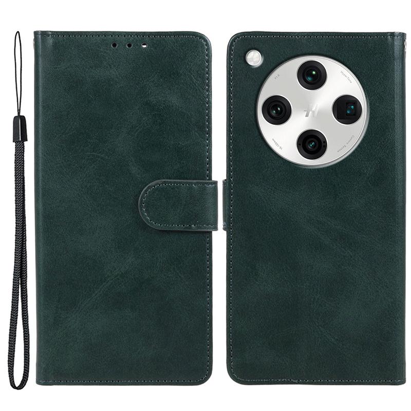 Чехол для Oppo Find X8 Pro 5G Кожаный кошелек Защитный чехол для телефона Текстура теленка