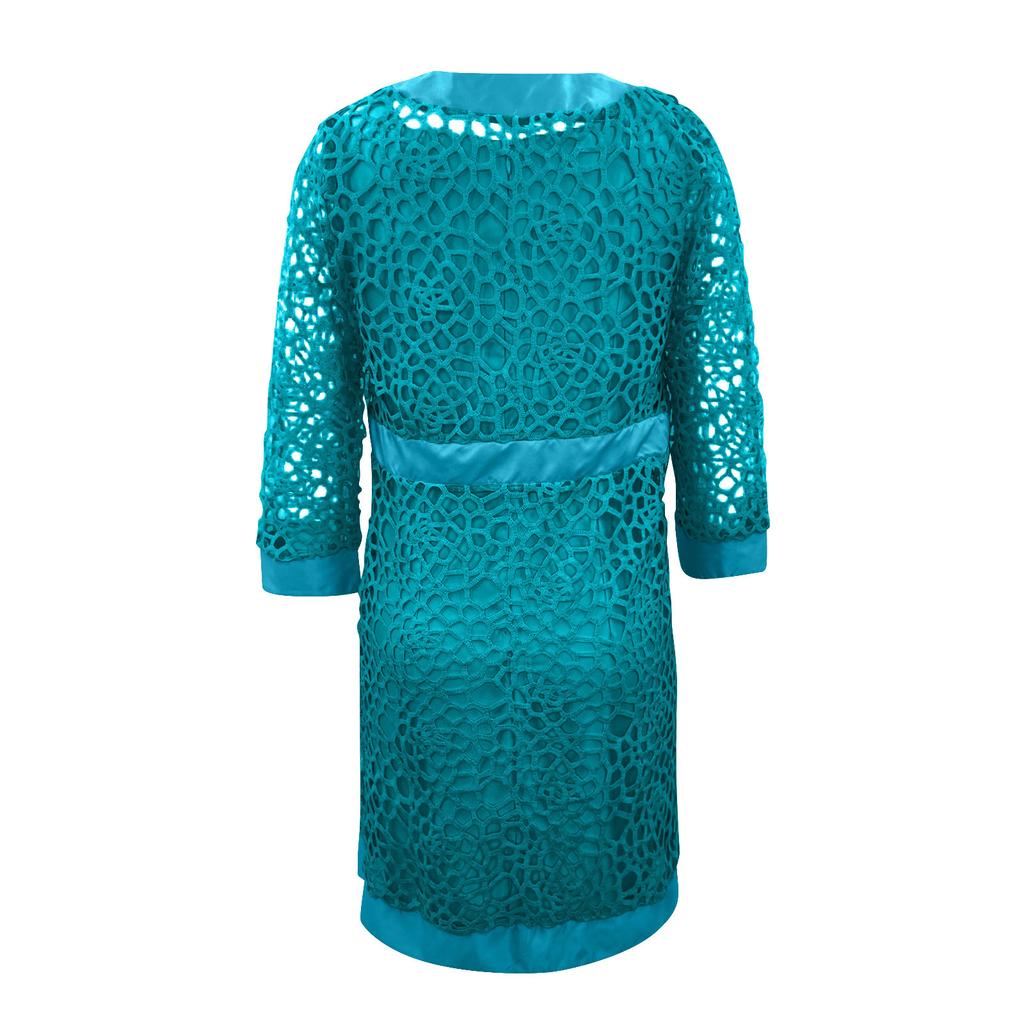 Женское свадебное платье, наряд для мамы, платье длиной до колена с длинными рукавами и курткой