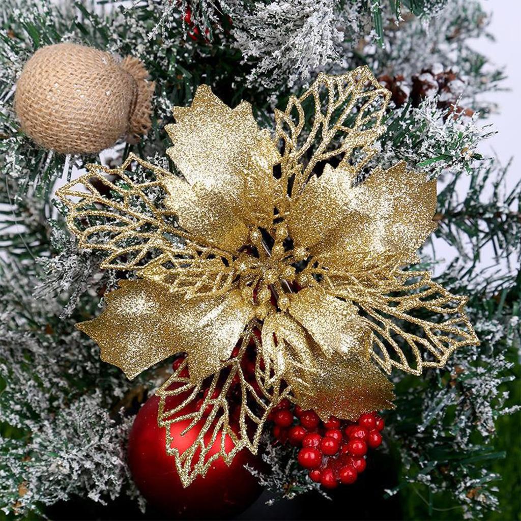 Украшения Рождественской Елки Рождественское Моделирование Цветка Рождественский Орнамент