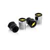 BRGIK1 New 4Pcs Car Wheel Tire Valve Caps Air Stem Covers Accessories For Chevrolet Captiva Colorado Cruze Spark Malibu Car Accessories