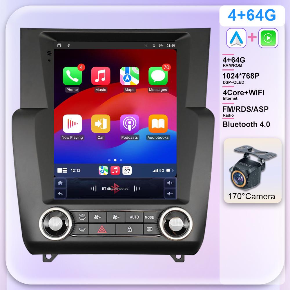 9,7-дюймовый Android 14 для Citroen C4 C4L DS4 2012 - 2017 Авто Стерео Сенсорный QLED Экран Видео Радио Bluetooth 5.0 WIFI DSP IPS DVD