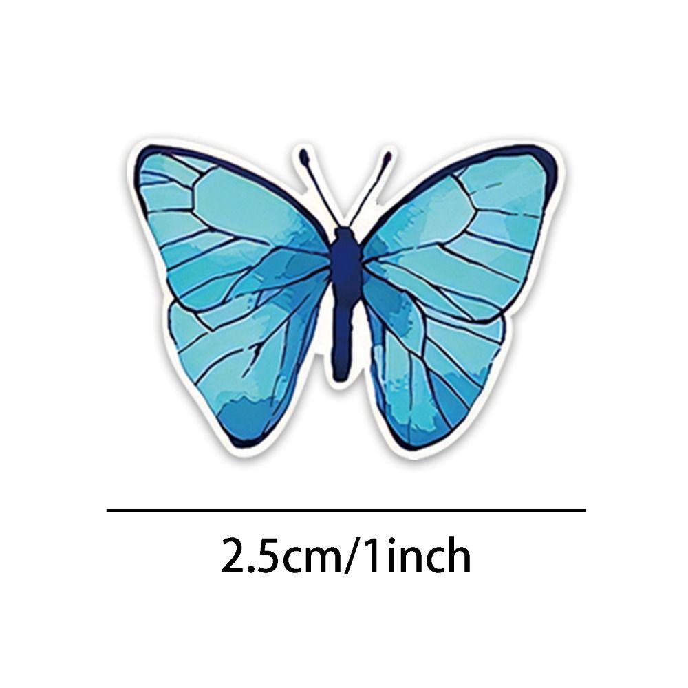 500Pcs Label Stickers DIY Sticker Roll Colorful Butterfly Flowers Stickers  Gifts