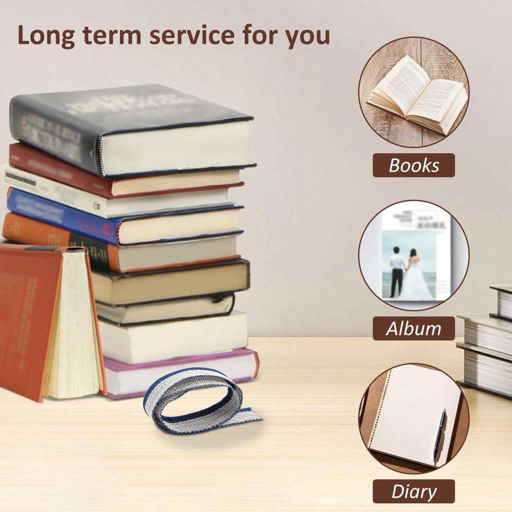 Набор из 24 цветов для переплета книги, 11,8 дюйма, переплетные ленты для разных книг, концевые полоски, переплетный материал, материалы для переплета ткани