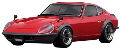 Модель для сборки масштаб Nissan Fairlady 240ZG готовая IG3723 TK.Company 1/18 (HS30) Красный, продукт,