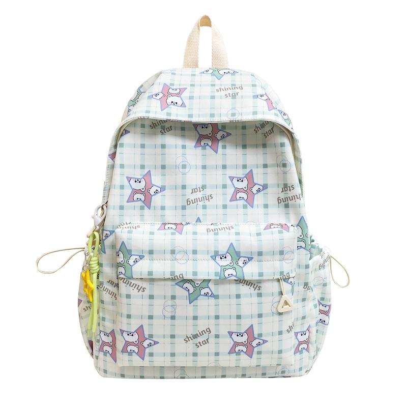 Большой вместительный легкий рюкзак с мультяшным принтом женский рюкзак школьный рюкзак для студента