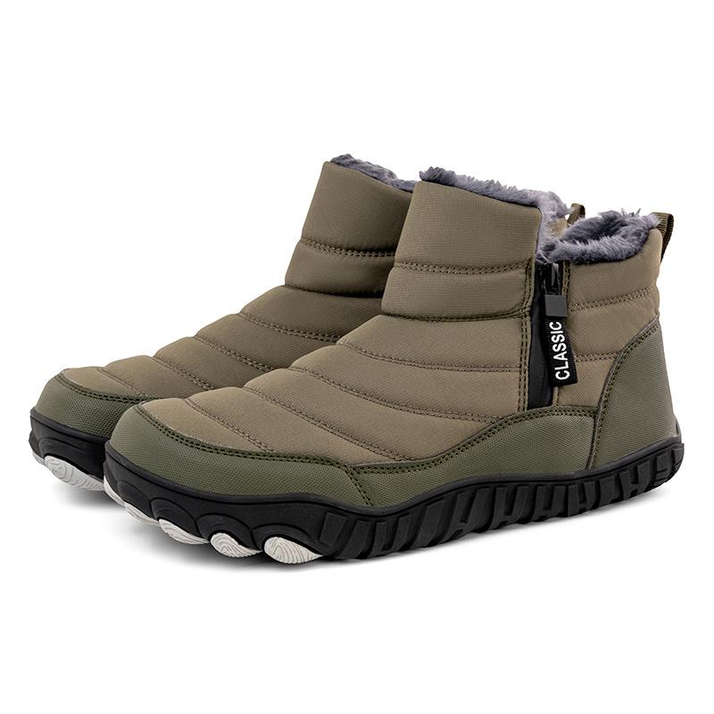 Зимние новые сноубутсы спортивные повседневные уличные походные ботинки большого размера теплые высокие хлопковые ботинки