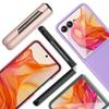 Защитный чехол Motorola Razr50 со складным экраном, ощущением кожи, с закаленным стеклом
