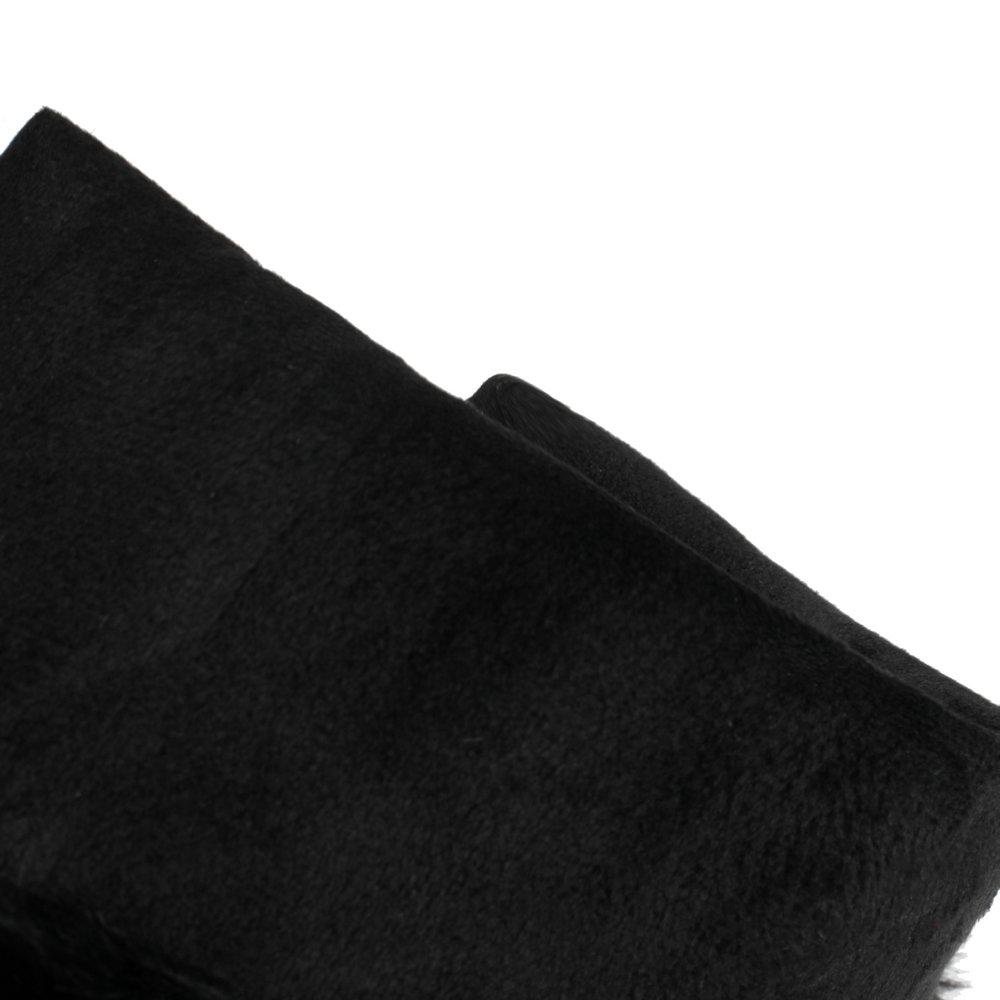 Lovely Lolita Mid-Calf Boots Women's Platform Thick Heels Sweet White Show Party Cosplay Ladies Fur Zipper Boots Pom-pom Pendant