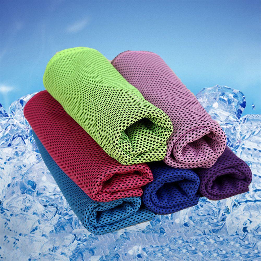 Microfiber Summer Running Gym Cooling Towel Sport Towel Rapid Cooling Quick-Dry Ice Face Towel