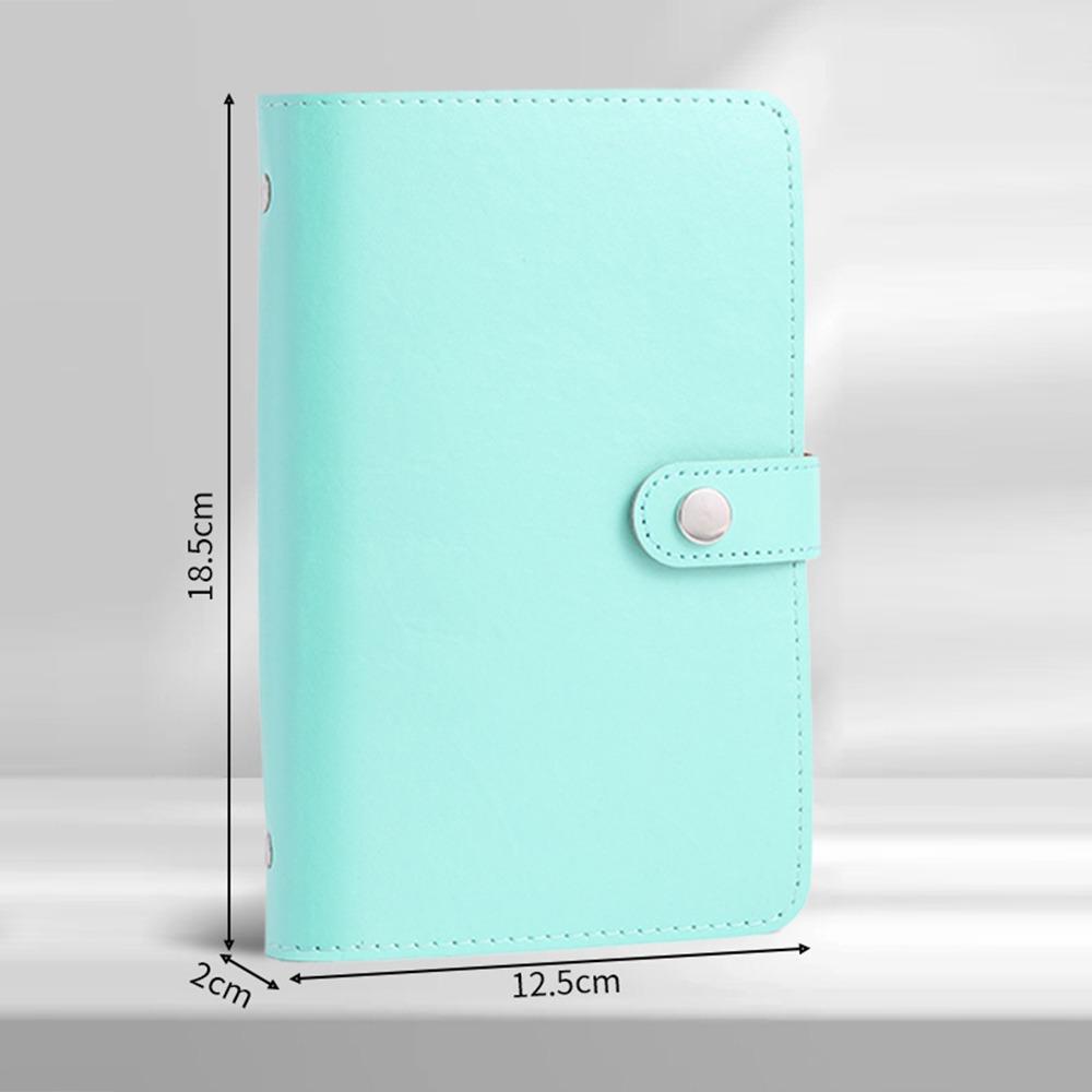 Clear 100 Envelop Savings Challenges Book Leather Cash Budget Notebook Money Planners