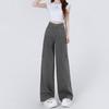 American Hiphop Tooling Jeans Women's Spring and Autumn New High Street Loose Wide-leg Drape Floor Jeans