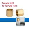 1Pcs 3/8" 1/4" M14 M18 M22 Thread Hose Connector Transitional Joints  for High Pressure Washer Torch
