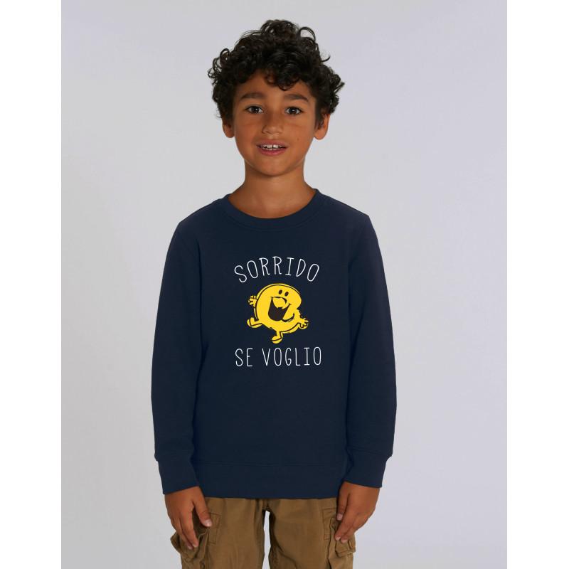 Sweat Enfant JE SOURIS SI J AI ENVIE IT