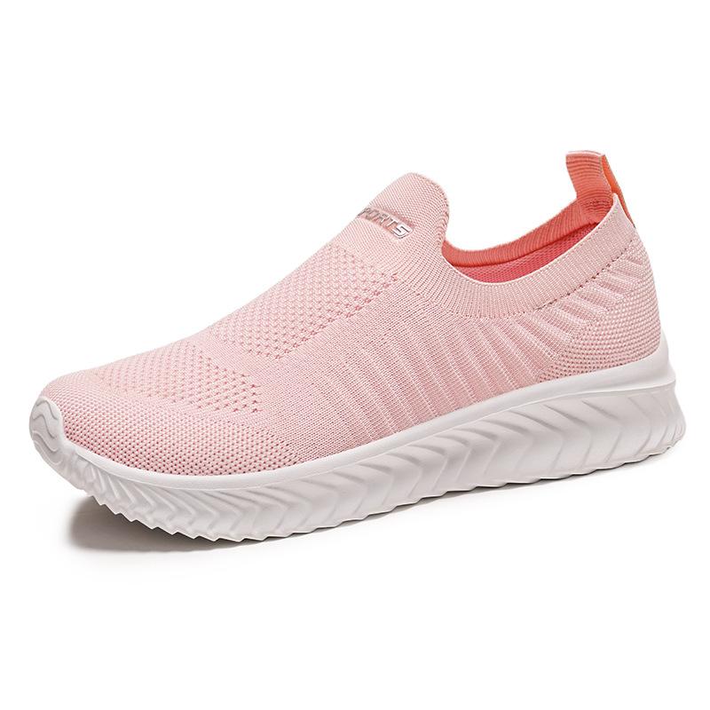 Shoes Women's Shoes Are Versatile In Autumn, New Mesh Breathable Single Shoes Are Not Stuffy, Casual Shoes Are Pedal Mother Shoes
