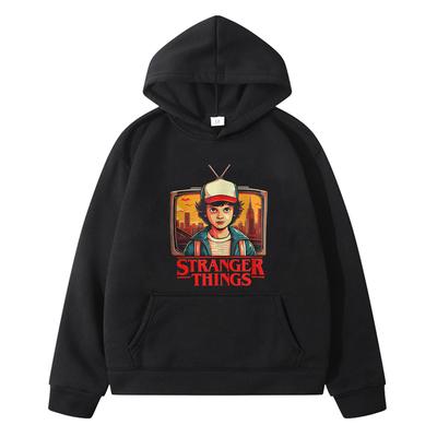 Очень странные дела Каваий принт толстовки Флисовая толстовка y2k sudadera куртка Осень аниме толстовка для мальчиков пуловер детская одежда для девочек