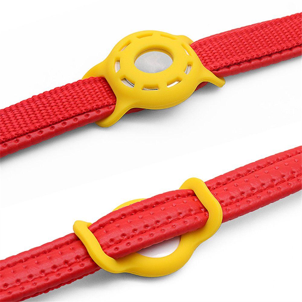 Полый защитный чехол Airtag держатель Air Tag силиконовый локатор для защиты от утери домашних животных ремешок для Apple Airtags аксессуары