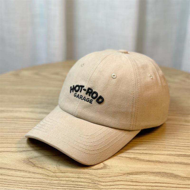 New women's baseball cap for spring and summer, versatile sun protection, makes the face look smaller, suitable for large head sizes, with letter