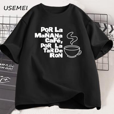 Футболка с новым альбомом Bad Bunny Мужская Женская Debi Tirar Tus Fotos Футболка Хлопок Короткий Рукав Мужская Дизайнерская Одежда Streetwear
