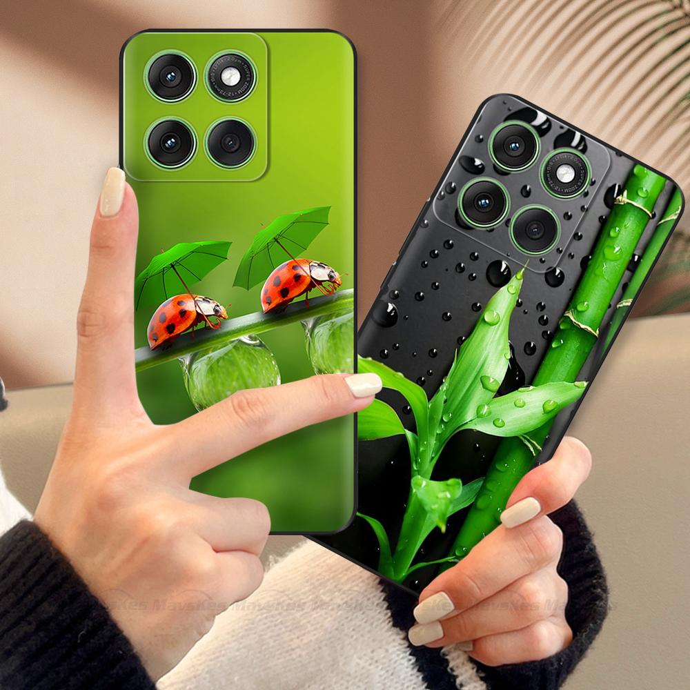 Чехол для Motorola Edge 60 Милые чехлы для телефона из жидкого силикона для Motorola Edge 60 Pro 60S Задняя крышка Funda для Moto Edge 60 Fusion
