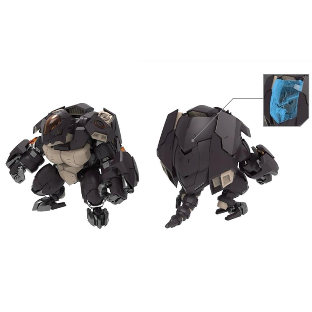 HiPlay KEMO No.57 GROUND ARMOR Hunter Corps 1/24 Scale Pre-Colored Plastic Model Kit