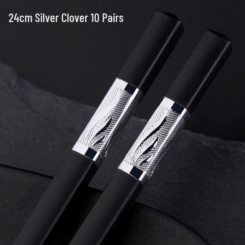 Палочки для еды из бытового сплава Chuangjian, изготовленные для отелей и ресторанов, поставляются в наборе из 10 пар из некостяного фарфора, бамбука и дерева.