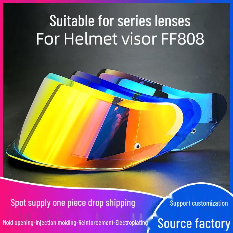 FF808 Full-Face Helmet with Explosion-Proof Sunshade and Night Vision Lens