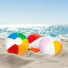 Colorful Water-Polo PVC Inflatable Beach Ball Kids Pool Party Toys Summer Water Fun Outdoor Activities Games
